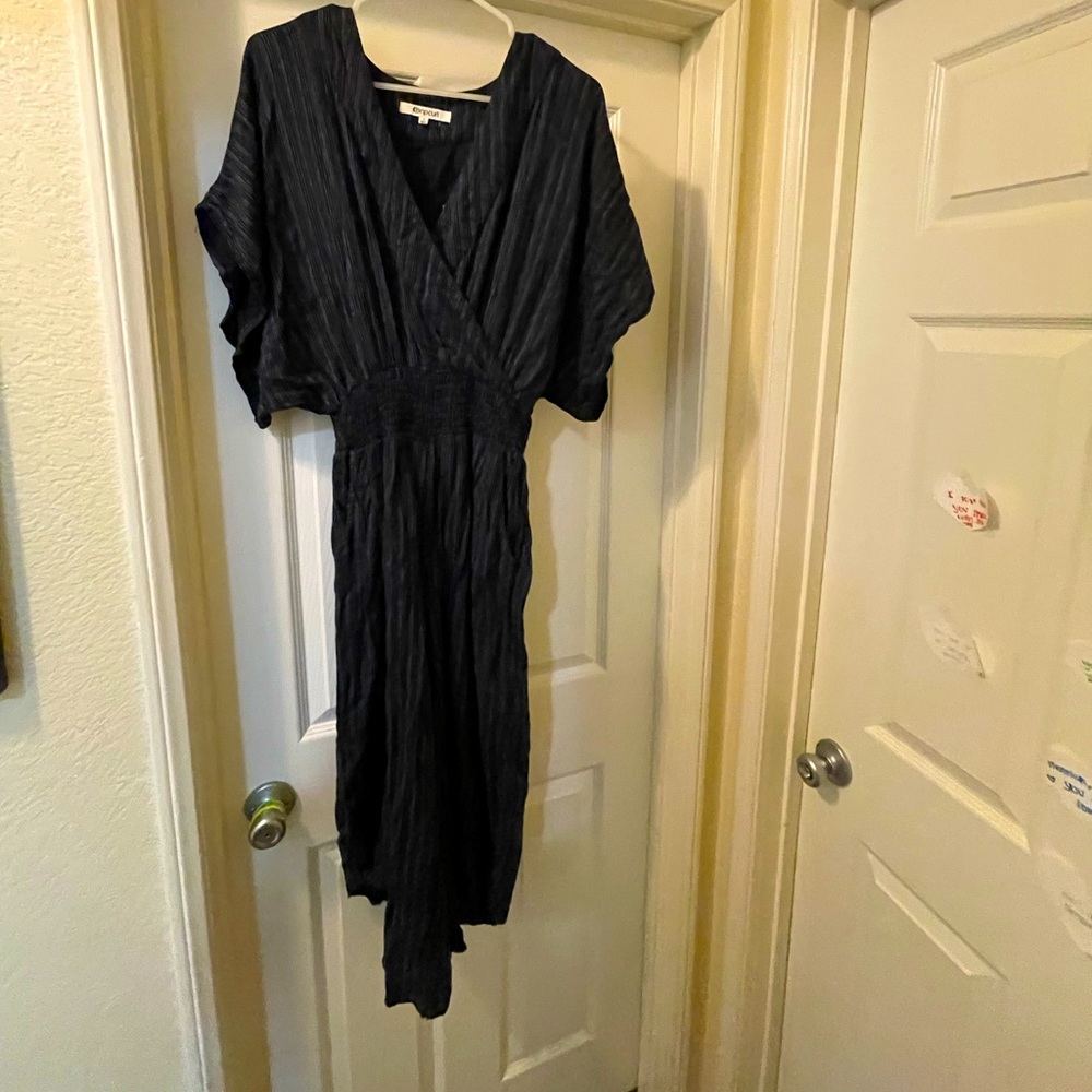 Rip Curl striped jumpsuit